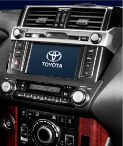 Штатна панель Toyota Land Cruiser Prado 150 (J150) після оновлення 2013 року